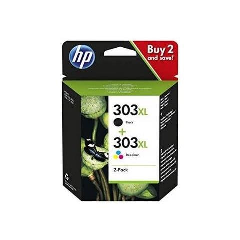 3yn10ae Kit 2 Cartucce Hp 303 Xl Originali Hp Envy Photo 6220 6230 6232 6234 7120 7130 7134 7820 7830 - Foto 1