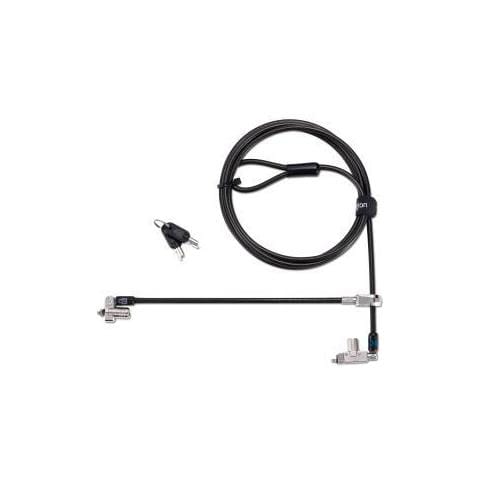 Lucchetto Sottile Per Laptop Con Chiave A Doppia Estremità N17 2.0 Per Slot Wedge - Foto 1