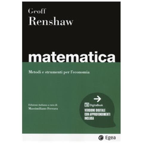 Geoff Renshaw - Matematica. Con Contenuto Digitale Per Download E Accesso On Line - Foto 1