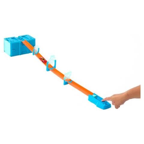 Playset Hnj66 Hot Wheels Track Builder Box Base Ghiaccio - Foto 1