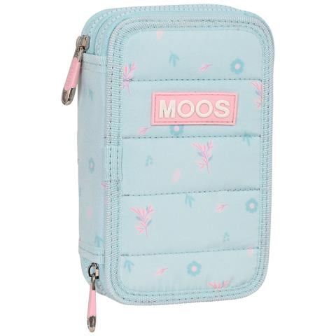 Astuccio Doppio Moos Garden 12.5 X 19.5 X 4 Cm Turchese (28 Pcs) - Foto 1