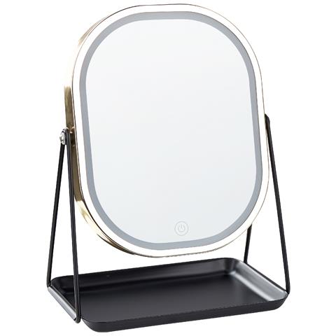 Specchio Per Make-up Led Dordogne Oro - Foto 2