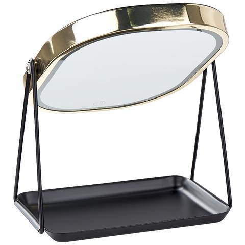 Specchio Per Make-up Led Dordogne Oro - Foto 7