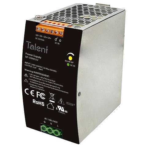DP-240W52V alimentatore per computer 240 W Nero, Grigio - Foto 1