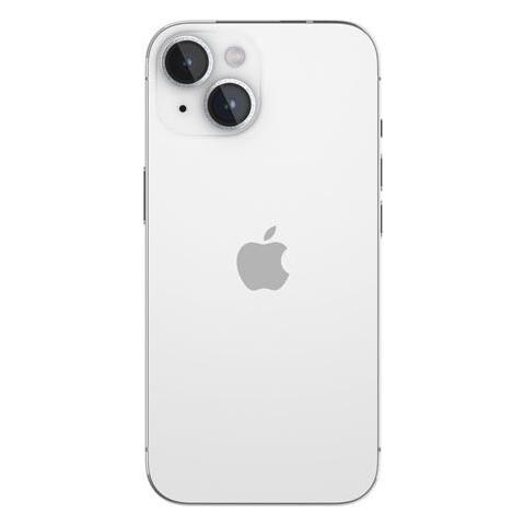 Pellicola Per Fotocamera Per Iphone 15/15 Plus Aluminium Ring, Argento - Foto 5