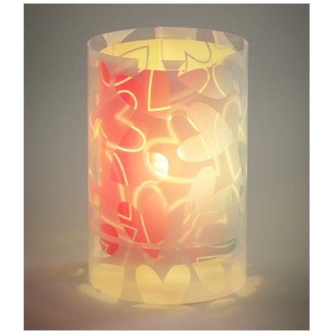 Lampada Da Comodino Cuore - Foto 1