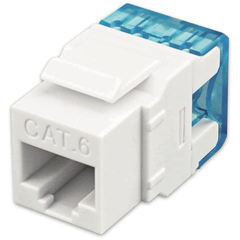 Frutto Keystone Rj45 Utp Cat. 6 180 Bianco - Foto 1