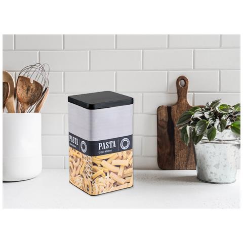 Barattolo Contenitore Ermetico Scatola Alimenti Cucina Con Coperchio Print Barattolo Pasta - Foto 2