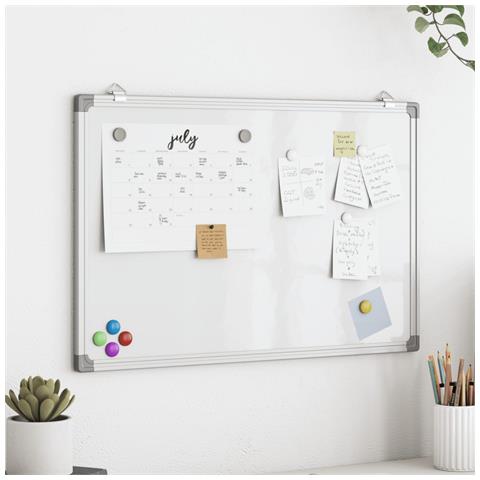 Lavagna Magnetica 40x30x1,7 Cm In Alluminio - Foto 1