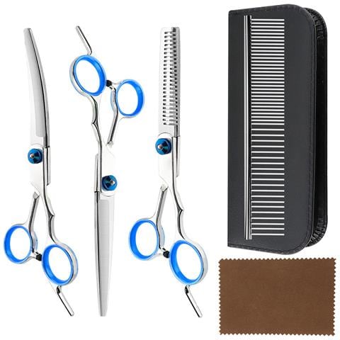 Set Di Forbici Da Parrucchiere Professionali - Lama Curva F2 Da 6 Pollici - Foto 1