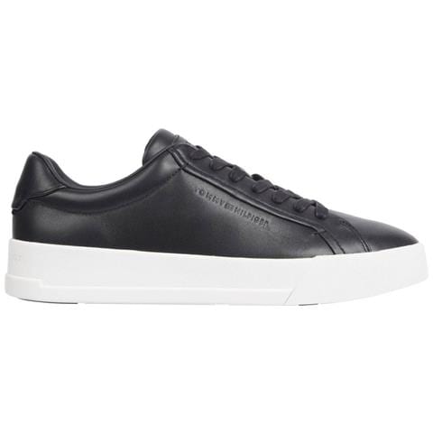 Court Premium Best Sneakers Pelle Scarpe Uomo Nero Eu 45, Fm0fm04974 Bds - Foto 1