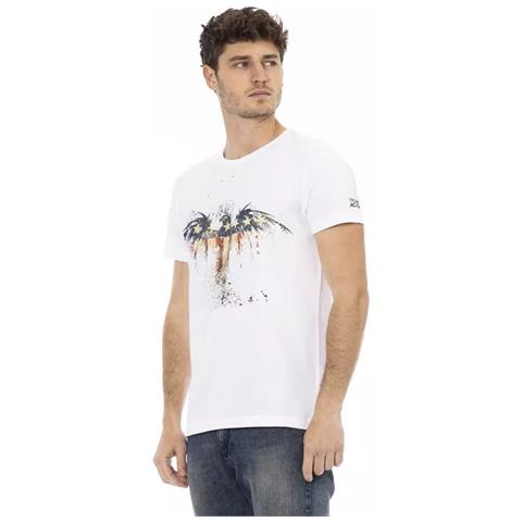 Maglietta In Cotone Bianco - 3xl - Foto 2