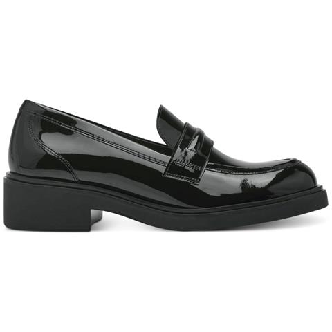 Black Elegant Closed Loafers Mocassino Pelle Scarpe Donna Nero Eu 39, 1-24302-41 018 - Foto 2