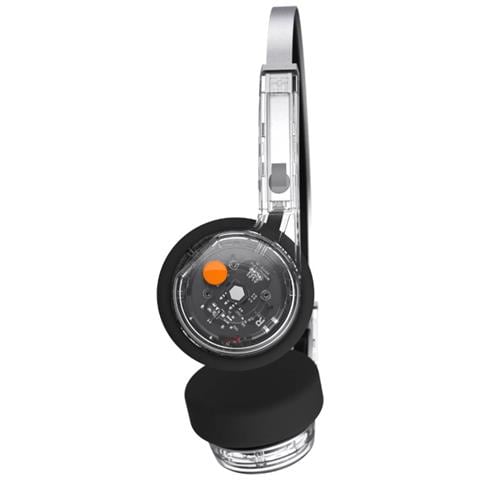 Cuffia Bluetooth 5.3 Mondo Freestyle, Trasparente - Foto 2