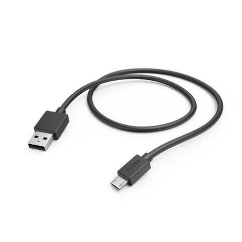 00201584 cavo USB USB 2.0 1 m Micro-USB A USB A Nero - Foto 1