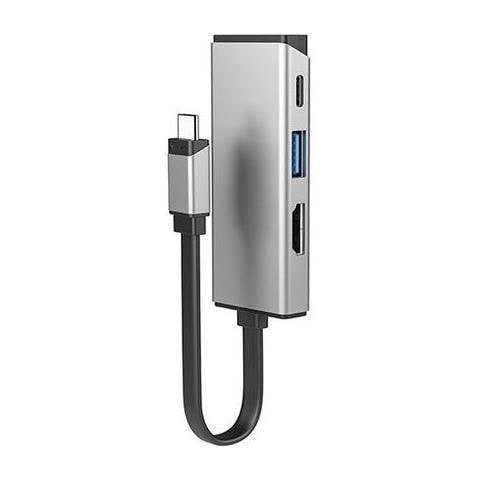 Ulchdacpd-sgr Replicatore Di Porte E Docking Station Per Laptop Usb 3.2 Gen 1 [3.1 Gen 1] Type-c Argento ( - Foto 1
