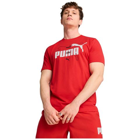 Ess Logo Lab Summer Tee 68467111, Uomini, Rosso, Xl - Foto 1