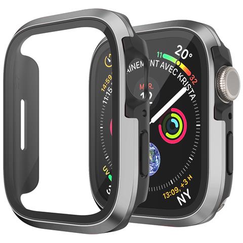 Custodia In Lega Di Alluminio Con Pellicola Temperata Per Apple Watch 10 44 Mm - Foto 2