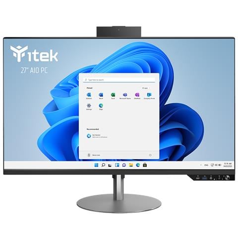 ITPCAB2761BHW barebone per PC /stazione di lavoro Nero Intel H610 LGA 1700 Altoparlanti incorporati - Foto 1