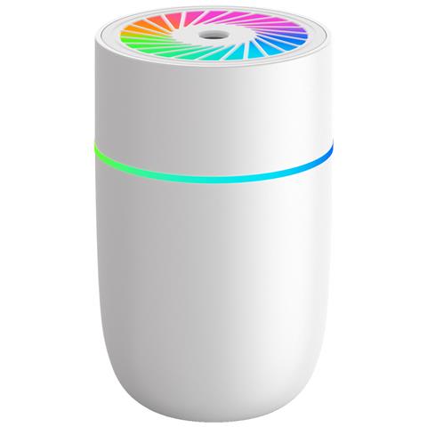 Umidificatore Per Auto Wt-009: Mini Usb Silenzioso Con Luce Colorata White - Foto 1