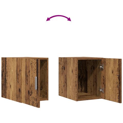Armadio da Muro Legno Vintage 30x42.5x40 cm Legno Ingegnerizzato - Foto 9