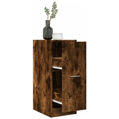 Armadietto da Farmacia Rovere Fumo 30x41x77,5 cm in Truciolato - Foto 2