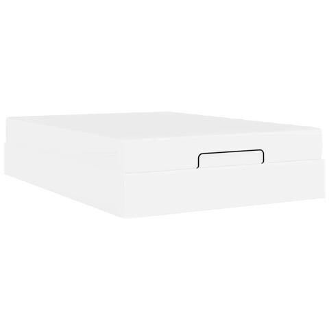 Struttura letto con materasso Bianco Puro 160 x 200 cm - Foto 9