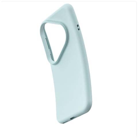 Custodia In Silicone Liquido Ciano Chiaro Compatibile Con Huawei Pura 80 Pro/pro+ - Foto 1
