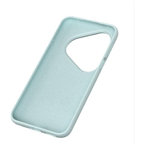 Custodia In Silicone Liquido Ciano Chiaro Compatibile Con Huawei Pura 80 Pro/pro+ - Foto 3