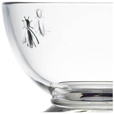 Bee Ciotola Grande 600 ml - Elegante Piatto da Portata in Vetro Pressato - Foto 1