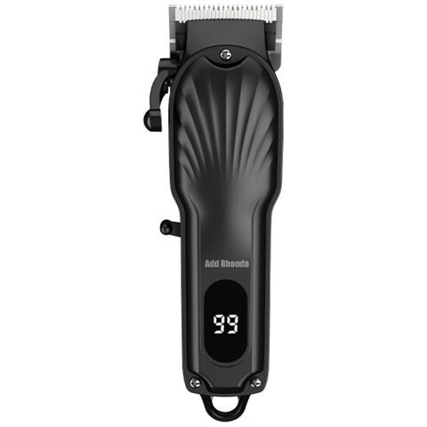 Tagliacapelli Elettrico Ricaricabile Cordless Professionale Con Lama In Ceramica E Display Lcd Black - Foto 2