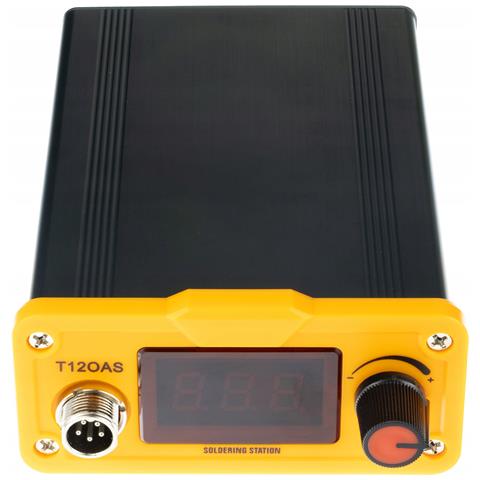 Stazione Saldante T12 Orange Akbash Standard - Riscaldamento Rapido, Controllo Preciso | 200-450°c, 75w | Set Con Punte T12-b E T12-d32 - Foto 2