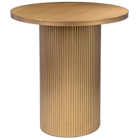 Tavolino In Metallo 48x48x51h Cm Oro - Foto 1
