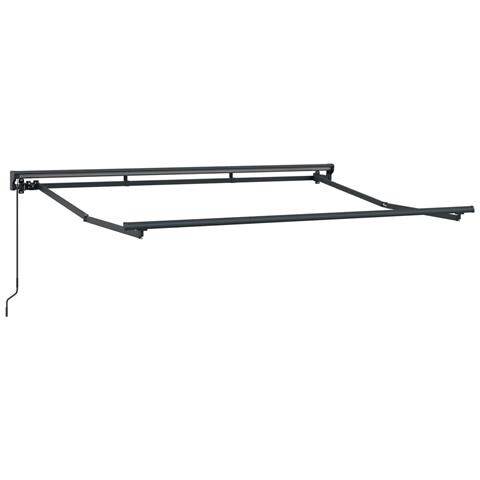 Tenda retrattile manuale Antracite 3,5 x 2 m - Foto 2