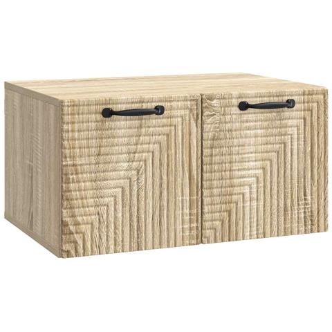 Mobile Porta TV da Muro Rovere Sonoma 59,5 x 41 x 30 cm - Foto 1