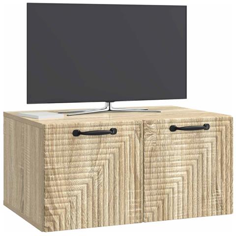 Mobile Porta TV da Muro Rovere Sonoma 59,5 x 41 x 30 cm - Foto 2
