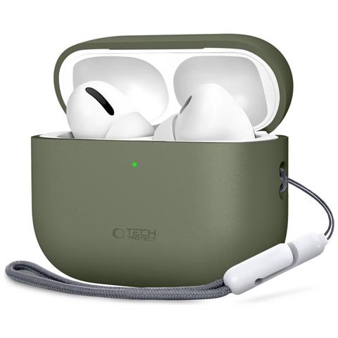 Custodia In Silicone Verde Per Airpods Pro 3 - Foto 2