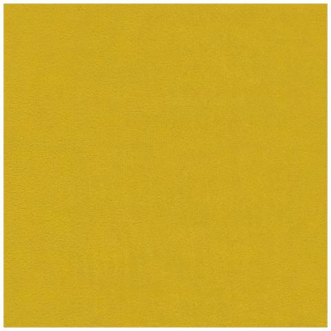 Sedia a schienale alto trapuntata a bottoni Giallo Velluto - Foto 9