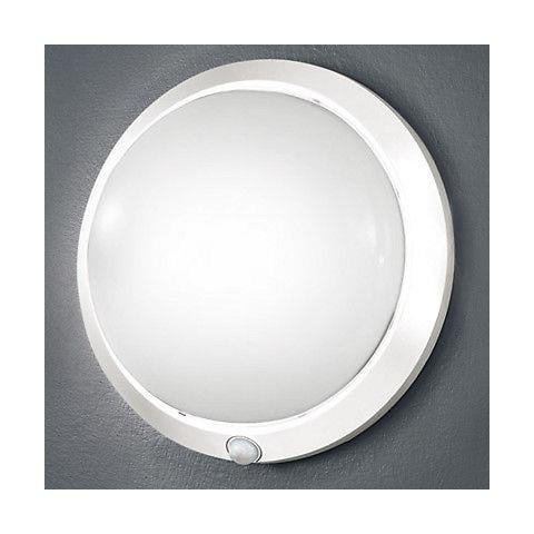 2796-61-102 Plafoniera Armilla In Policarbonato Colore Bianco Con Sensore Di Presenza, Ø: 300 Mm - Foto 1