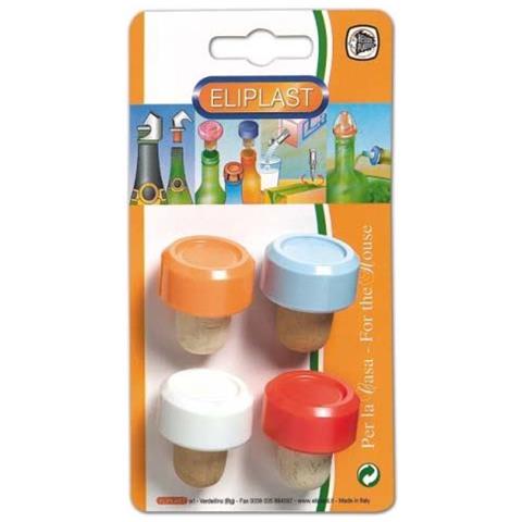Tappo Sughero Ghiera Plastica Pz. 4 - Foto 2