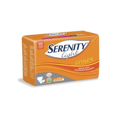 serenity unisex light assorbenza extra confort - 30 pezzi - Foto 2