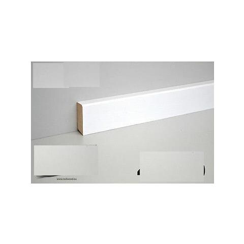 Eternal Parquet 96 Metri Lineari Di Battiscopa Legno Profilo Quadro Moderno 40x10 Laccato Bianco Eprice