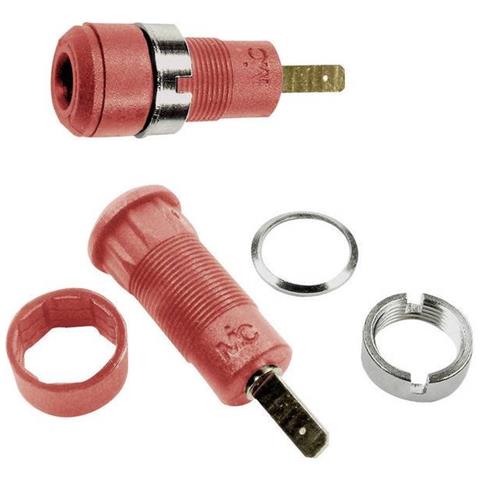Slb2-f2,8 Presa Da Laboratorio Presa Verticale Ø Perno: 2 Mm Rosso 1 Pz. - Foto 1