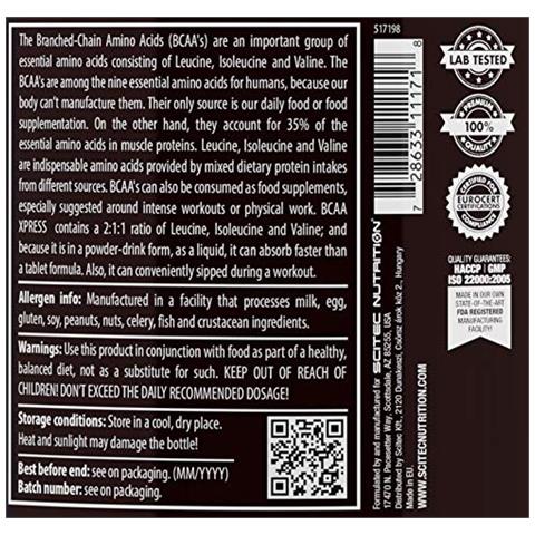 Scitec Bcaa Xpress Gusto Cola E Lime, 700gr - Foto 3