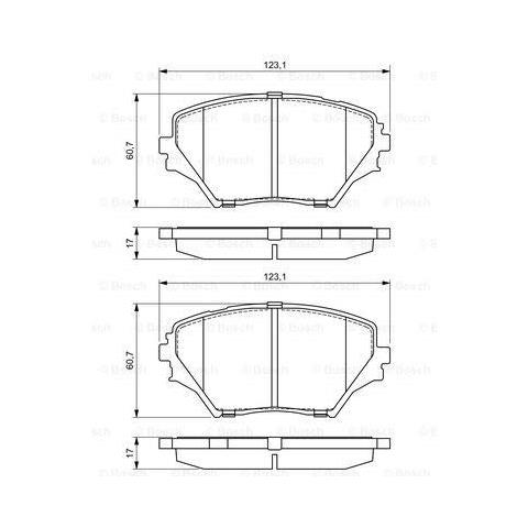 0986424719 Guarnizione Freno - Foto 2