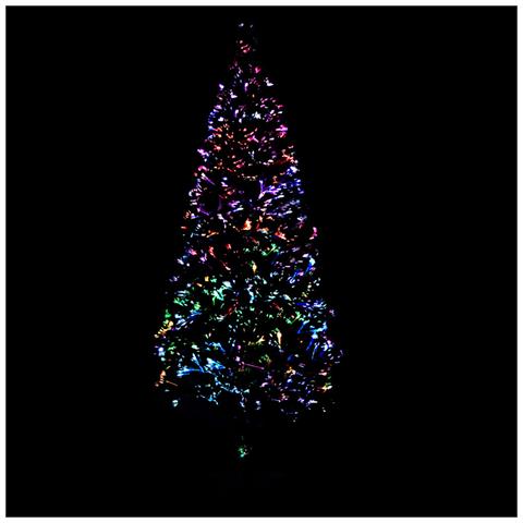 Albero Natale Artificiale con Supporto 120 cm in Fibra Ottica - Foto 9