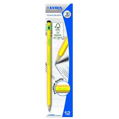 Matita Lyra Temagraph Mina B - Scatola Da 12 Pezzi - Foto 1