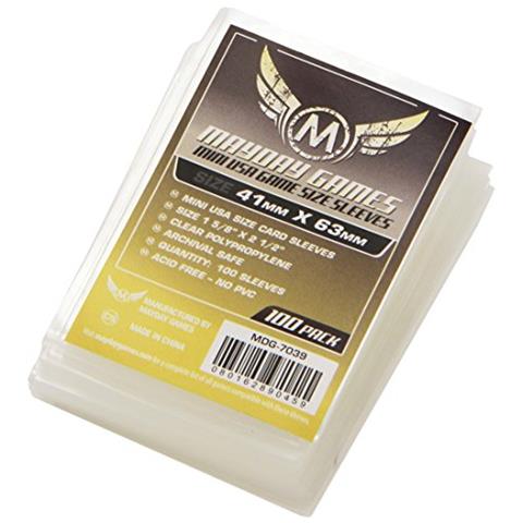 Mini Euro Card Sleeve 162 X 248 Pollici 100 Count - Foto 1