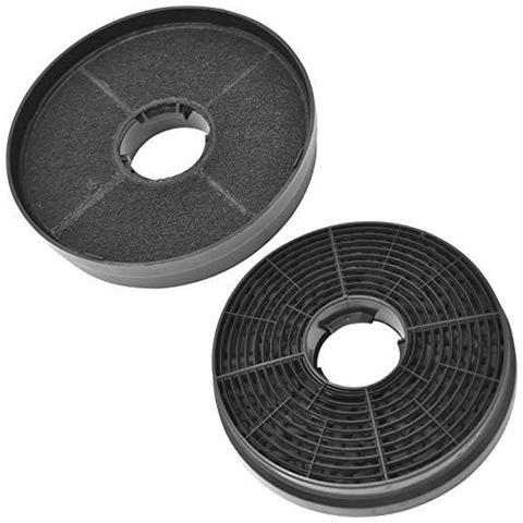 Filtro Spares2go Carbonio Per Lamona Hja2480 Hja2908 Lam2401 Cappa Aspirante Estrattore Vent Fan (confezione Da 2)  - Foto 1