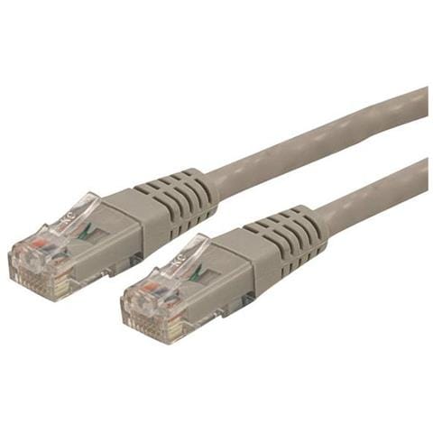 50 ft Gray Molded Category 6 Patch Cable - ETL Verified 15.24m Grigio cavo di rete - Foto 1
